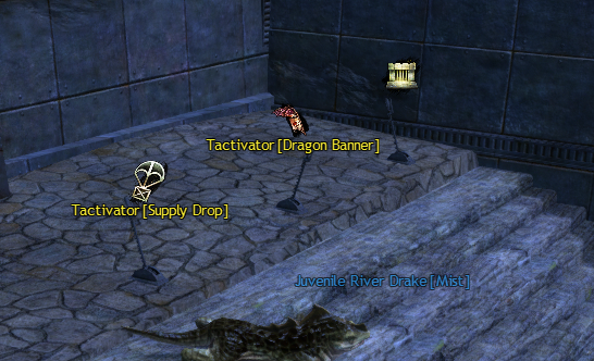 WvW tactivator panel showing tactics installed in a claimed objective